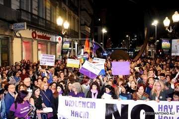 Telde se suma a la manifestación por la Igualdad (Foto Antonio Alí y TA)